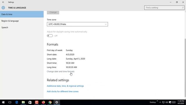 Basic Computer: Change Time and Time Zone in Windows 10 || Creative Tech Life смотреть онлайн