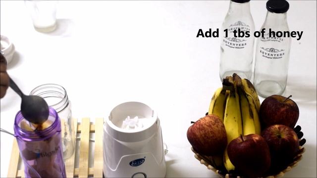 Apple Banana Smoothie | Healthy drink recipe смотреть онлайн