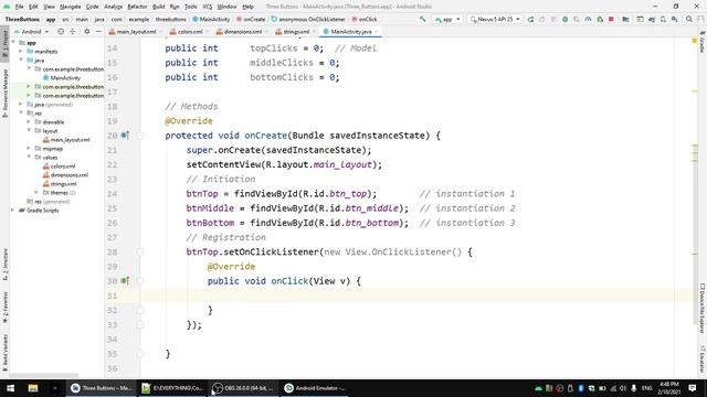 13a. Simple Android Apps - Alternative Event Handling смотреть онлайн