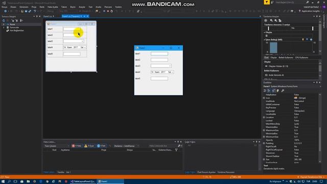 C# Tablelayoutpanel Kullanımı ve Kontrol Ekleme смотреть онлайн