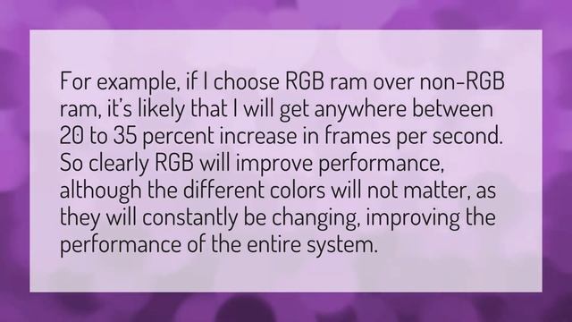 Does RGB increase FPS? смотреть онлайн