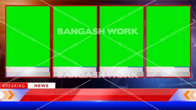 Tv 4 Windows With Strips Green Screen смотреть онлайн