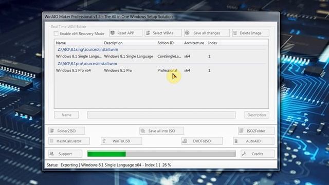 Create a Windows 8 1 Update AIO смотреть онлайн