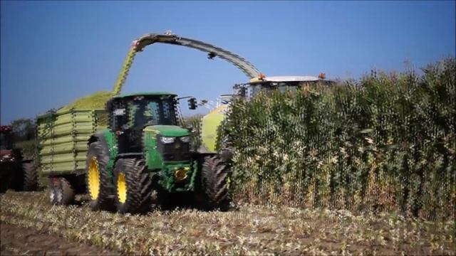Maisernte 2016 mit CLAAS Jaguar 860 смотреть онлайн