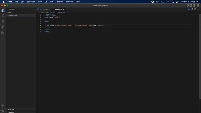 HTML Web Development: How To Create an Email Link in HTML смотреть онлайн