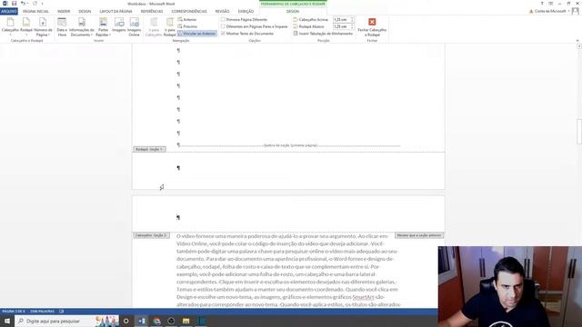 Numerar páginas no MICROSOFT WORD - 2023! смотреть онлайн