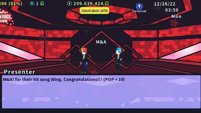 Kpop Story Game: Idol Manager "Monthly AWARDS SHOW" смотреть онлайн