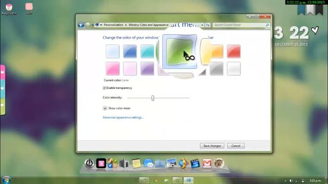 Change Your Window/Taskbar Color on Windows 7 (TATM) смотреть онлайн