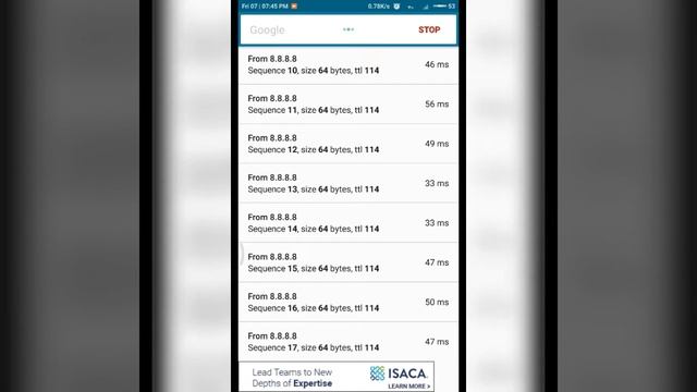 for Android - Testing your network with the ping (CMD) command in bengali смотреть онлайн
