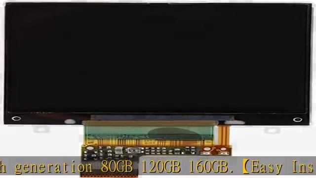 LCD Module, Good Display Performance LCD Display Screen Black for iPod Classic 6th Gen 80GB 120GB 1 смотреть онлайн