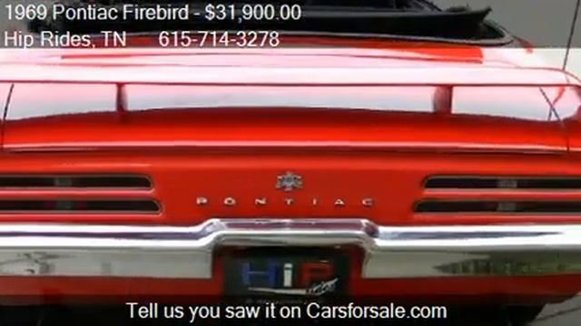1969 Pontiac Firebird Convertible for sale in Nashville, TN смотреть онлайн