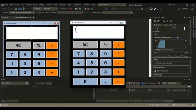 How to create iPhone Calculator with Windows Form using C# -[Speak Khmer] смотреть онлайн