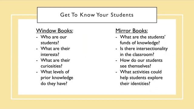 Mirror and Window Books: Why Representation Matters (Pedagogy and Methods Research Presentation) смотреть онлайн