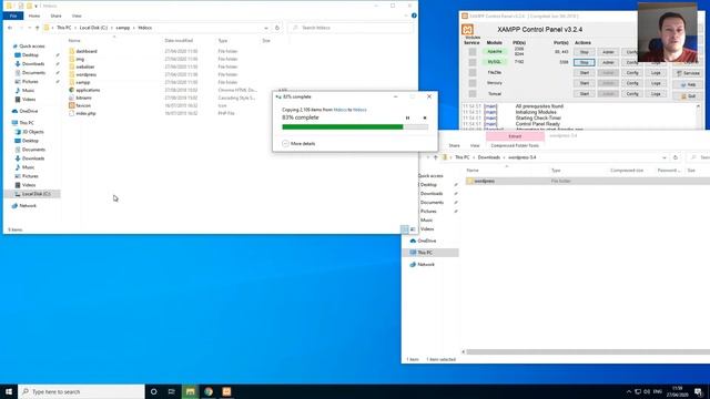 How to set up a Wordpress website with XAMPP on Windows 10 2020 | Wordpress for Beginners | #1 смотреть онлайн
