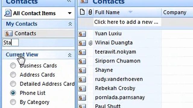 How to create a new contact group in Outlook смотреть онлайн