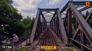 🚄  SmartTV ➤ Берн - Бриг - Домодоссола (Швейцария-Италия), 153 км/час местами в горах! 4К 60fps UHD