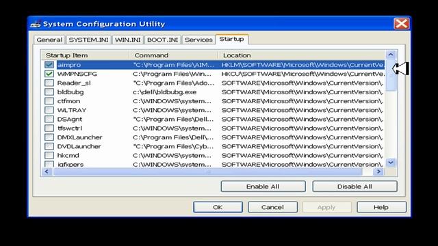 Disable Windows Startup Programs in XP смотреть онлайн