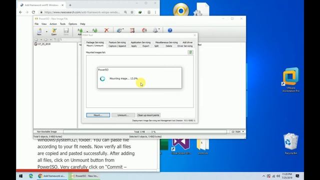Add net framework in winPE Windows Preinstallation Environment part 2 смотреть онлайн