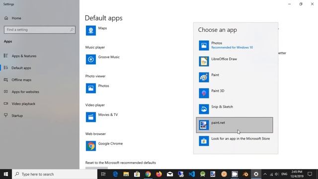 How to set up Paint.NET as default image editor in Windows 10 Version 1903 byAO смотреть онлайн