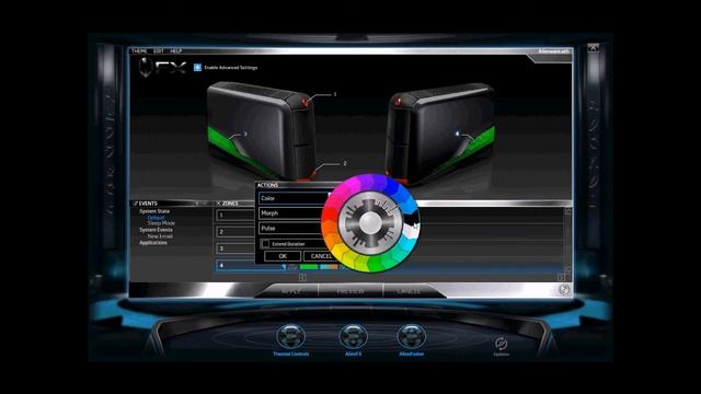 Alienware Command Center Advanced Settings смотреть онлайн