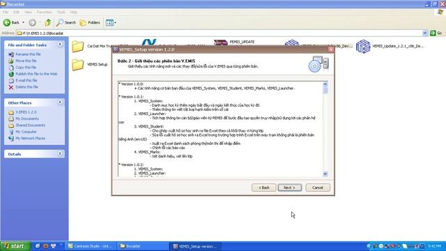HD Cai dat V.EMIS Version 1.2.0 (Cấp đợt Tháng 9 năm 2012) Trong Windows XP смотреть онлайн
