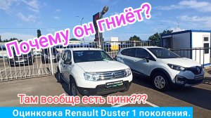 Оцинковка Renault Duster