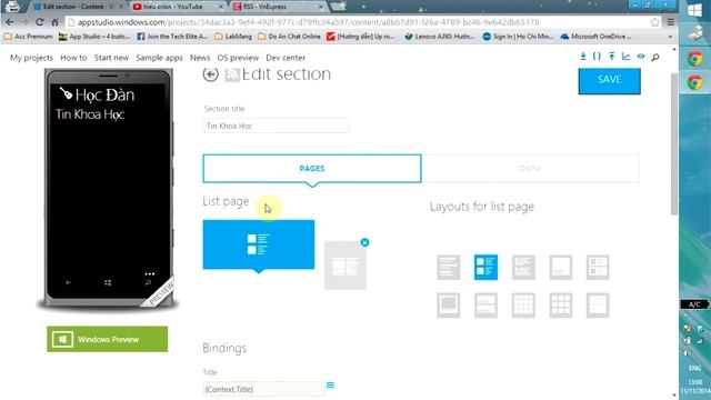 [MSP Hutech] App Studio Tut смотреть онлайн