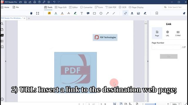 How to Add a Link in PDF? |#PDFReaderPro смотреть онлайн
