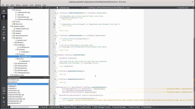 Hobbits Plugin Development in Qt Creator смотреть онлайн