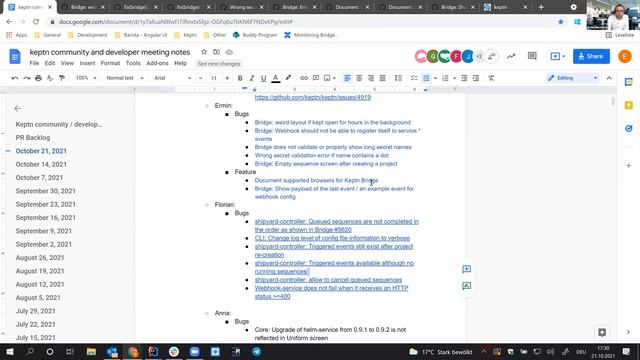 Keptn Community & Developer Meeting - October 21st, 2021 смотреть онлайн