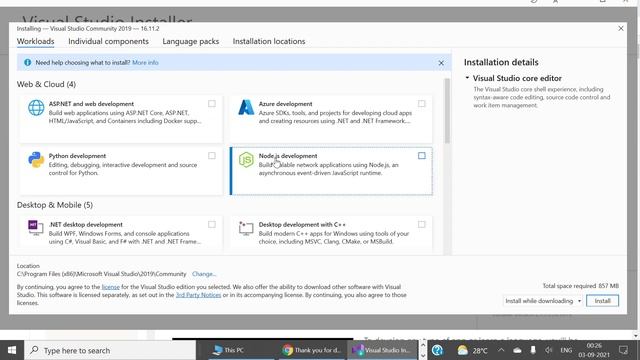 Programming Using C# - Lesson 1 How To Download And Install Visual Studio On Windows| C# Programmin смотреть онлайн