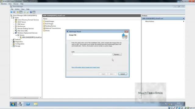 WDS windows deployment services lecture on a virtual machine in English server 2008 YouTube смотреть онлайн