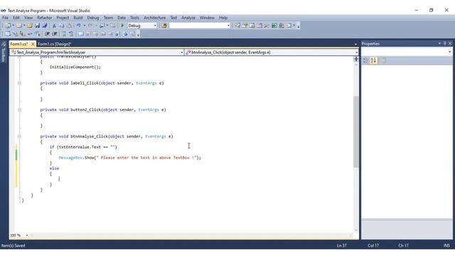 windows form application c# visual studio 2022 | text analyser in c# | c# projects | c# tutorial смотреть онлайн