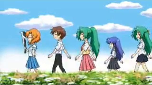 Higurashi Daybreak Opening Movie PSP) смотреть онлайн