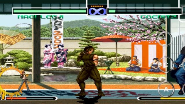 KOF 2002 nameles en emulador FBA4DROID смотреть онлайн