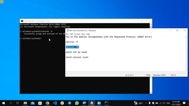 How to Fix Address Incompatible with the Requested Protocol (10047 Error) смотреть онлайн