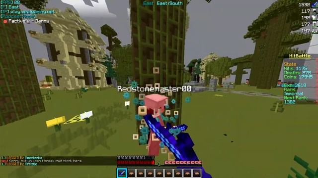 Minecraft KITPVP : "No Commentary" смотреть онлайн