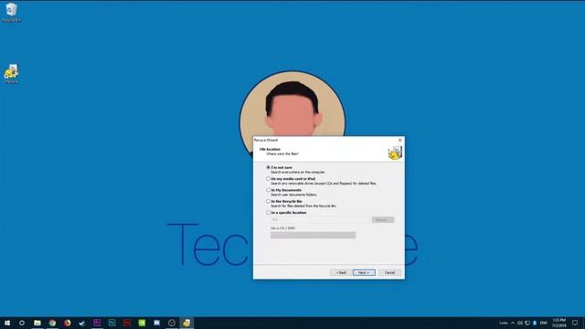 How to recover permanently deleted files FOR FREE Windows 10(Emptied from recycle bin) смотреть онлайн