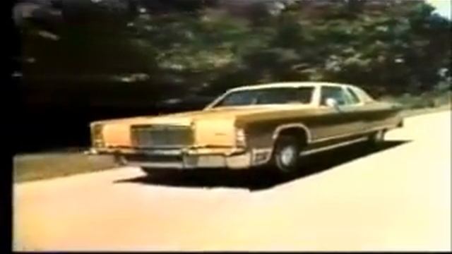 1975 Lincoln Continental Full Line commercial - Evolution of Modern Lincolns смотреть онлайн