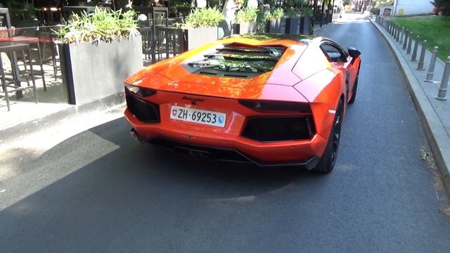 CRAZY LAMBORGHINI AVENTADOR WITH CAPRISTO EXHAUST spitting flames on OneLife Rally смотреть онлайн