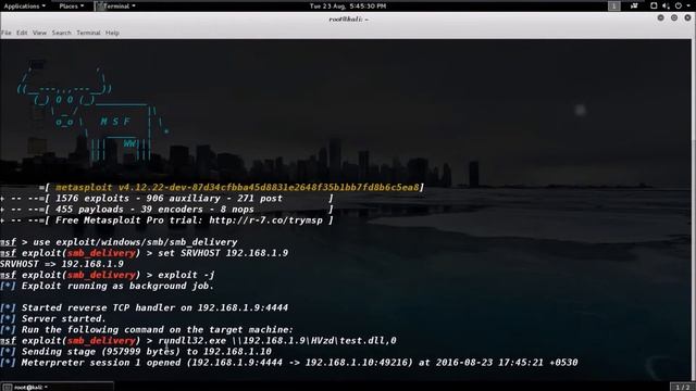 How to Detect Meterpreter Session смотреть онлайн