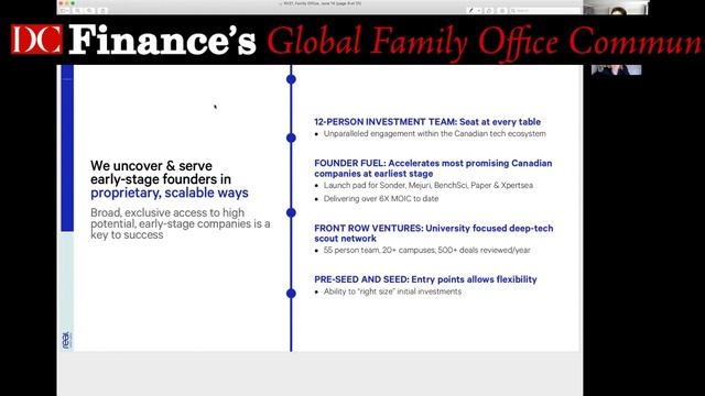 Early-Stage Investment Opportunities in Canada - DC Finance Family Office Online Session смотреть онлайн