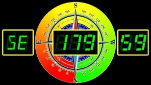 6 Minutes (360 Seconds) Countdown (Compass Version, Remix BBC Countdown 2018,  50FPS)