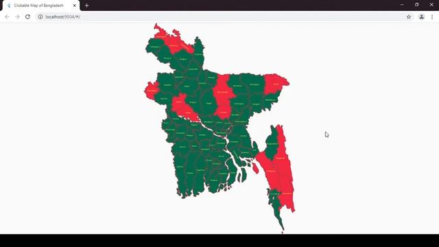 Clickable Bangladesh Map using Flutter смотреть онлайн