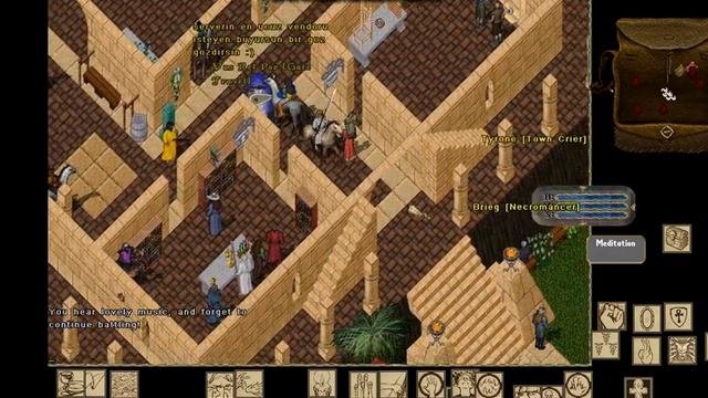 Ultima Online First Look Dark Steed Yellow Steed Ostard Britain смотреть онлайн