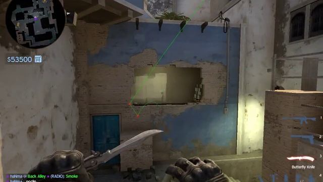 window smoke in b-house / de_mirage смотреть онлайн
