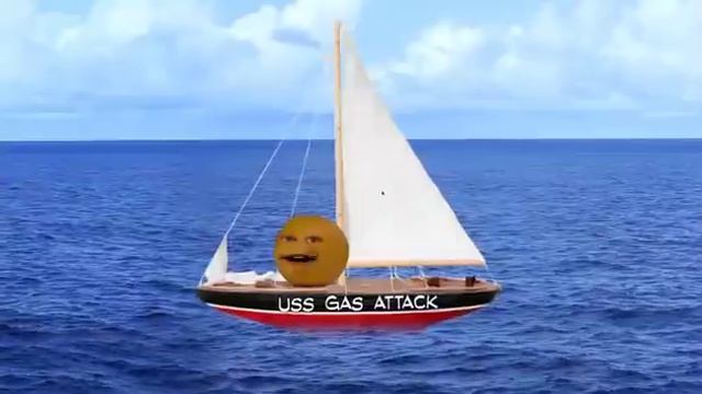 Annoying Orange - Fart Ship song for 10 mintues смотреть онлайн