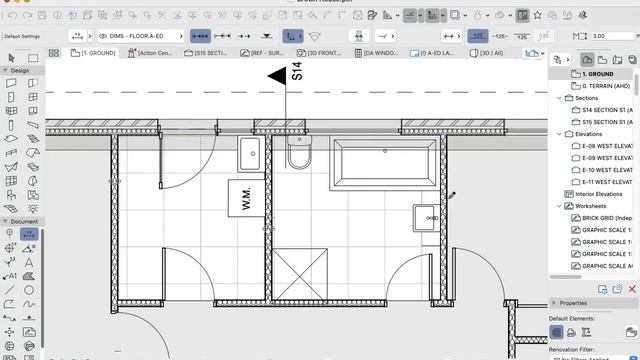ARCHICAD 25 DIMENSIONING PLANS смотреть онлайн
