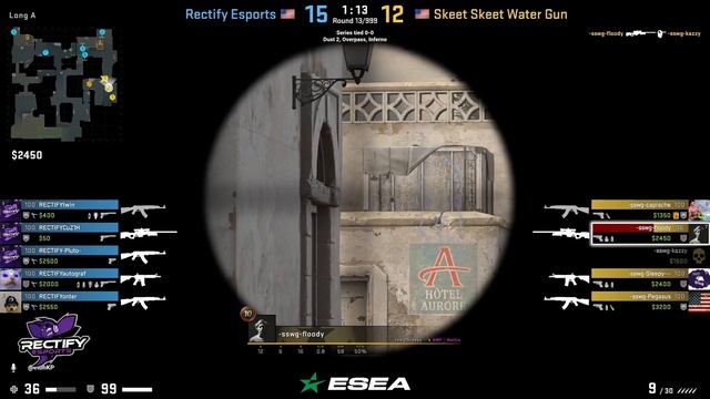 Rectify CS:GO ESEA Main Playoffs Round 3 Recap смотреть онлайн