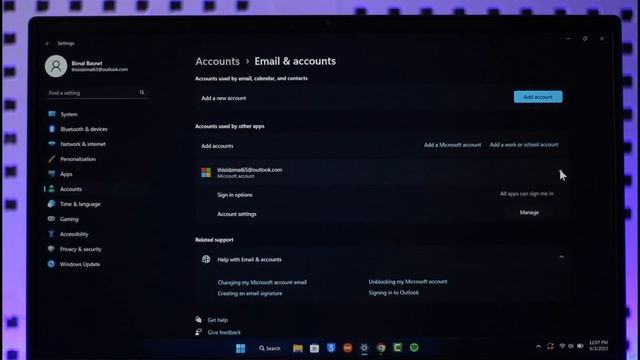 How to Change Account Email in Windows 11 смотреть онлайн